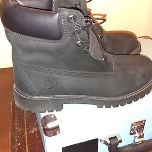 Timberland black boots